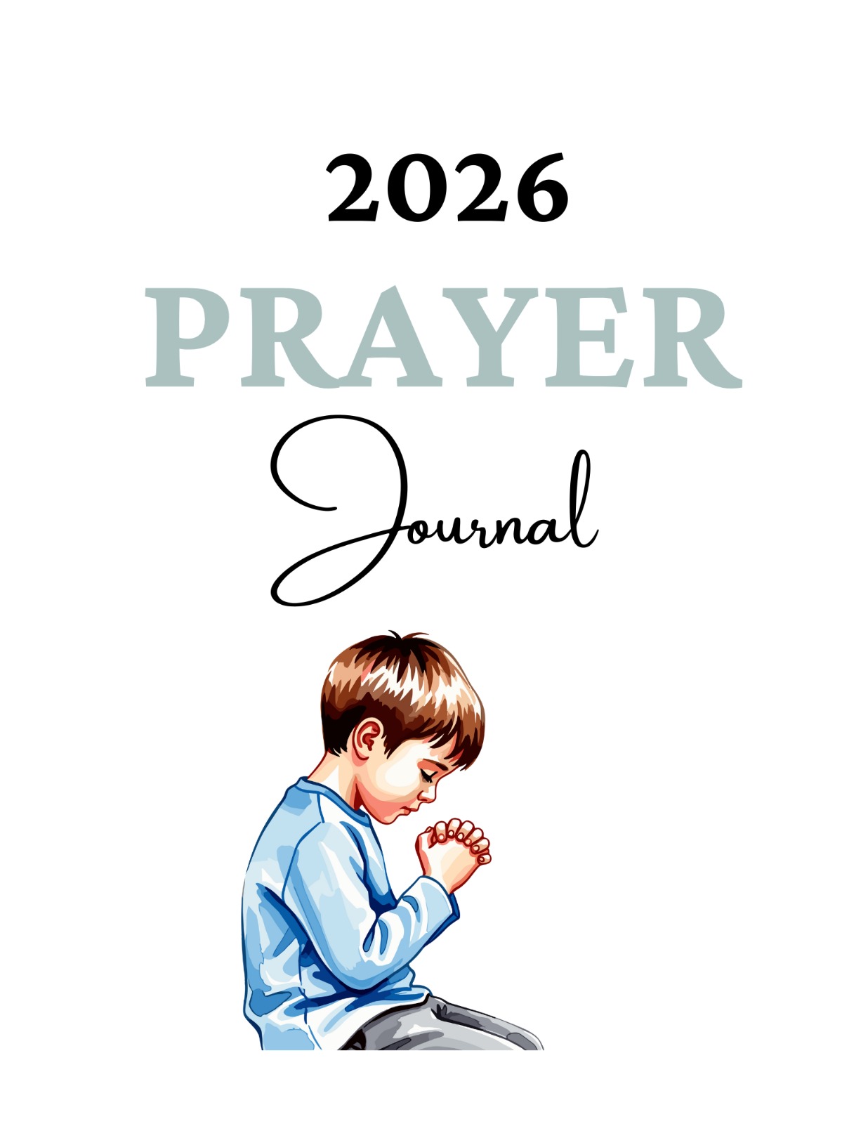 PLR 2026 Prayer Journal Bundle – 50 Pages Printable & Editable Spiritual Planner - Image 4
