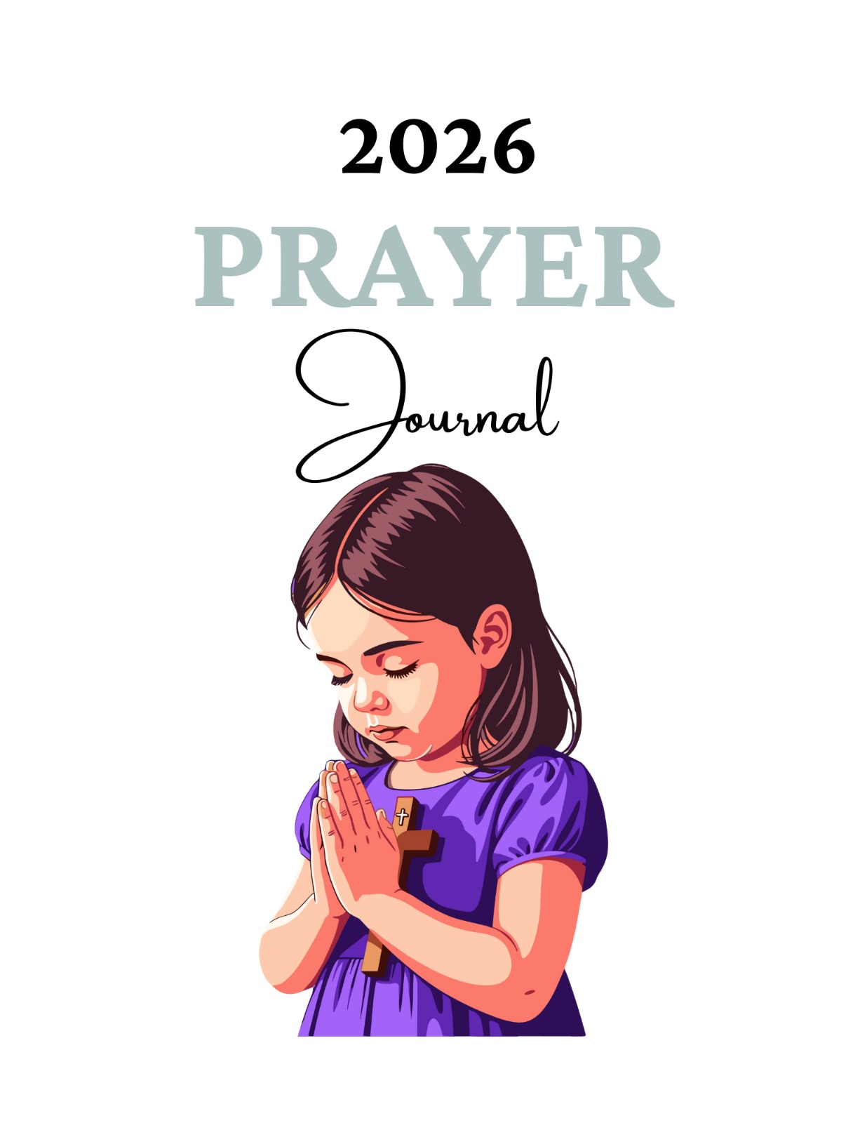 PLR 2026 Prayer Journal Bundle – 50 Pages Printable & Editable Spiritual Planner - Image 5